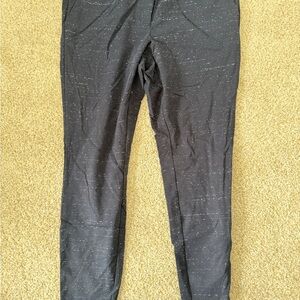 LOFT Women's Black Patterned Skinny Pants